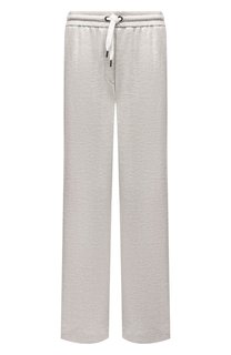 Брюки из хлопка и шелка Brunello Cucinelli