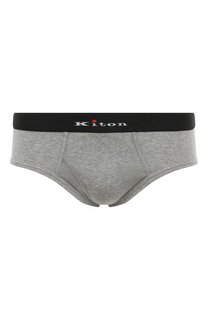 Хлопковые брифы Kiton