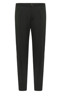 Брюки из шерсти и шелка Marco Pescarolo