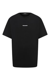 Хлопковая футболка Dsquared2