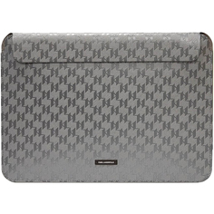 Чехол Karl Lagerfeld Saffiano Sleeve Monogram KLCS14SAKLHPG серебристый