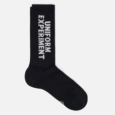 Носки uniform experiment Middle, цвет чёрный, размер 43-46 EU