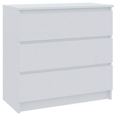(Как у IKEA) Комод ДСВ мебель Мори МК 800.1, ШхГхВ: 80.4х40.4х77 см, цвет: белый