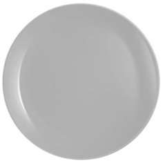 (Как у IKEA) Luminarc Тарелка десертная Diwali 1.7 см жемчужно-серый 19 см 19 см 1 шт. 19 см