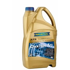Масло трансмиссионное RAVENOL ATF Dexron VI, 4 л