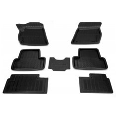 Комплект ковриков Avtodriver ADRAVG273 для Opel Zafira, Chevrolet Orlando 2005-2014 г., 7 шт. черный