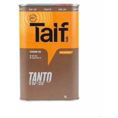 TAIF TANTO 5W-30 1 л Синтетическое моторное масло ТАЙФ