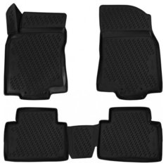 ELEMENT CARNIS00059 Коврики 3D в салон NISSAN X-Trail, 03/2015-, 4 шт. (полиуретан)