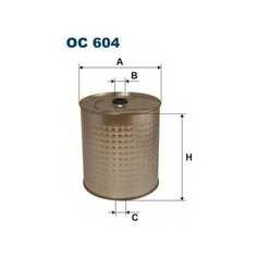 OC 604_фильтрующий элемент масла!\ MB OM314/OM353 405D-608D <77 FILTRON OC604