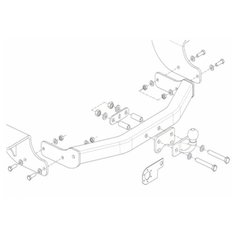 9011-F Фаркоп Oris для Geely Emgrand X7 2016-2018 в #CITY#