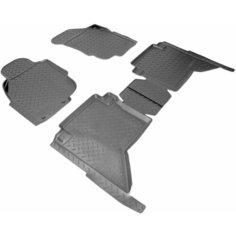 Коврики салона (полиуретан) Toyota Hilux (N2) (2008-2011), NPL-Po-88-18 Nor Plast