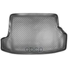 NORPLAST NPL-P-61-80 Коврик в багажник полиуретан NORPLAST NISSAN X-TRAIL 01-07 черный 1 шт. NPL-P-61-80