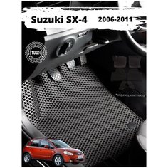 Ева Эва Eva Эво Коврик на Сузуки SX-4 2006-2011 Автоковрики Подарок Мужчине