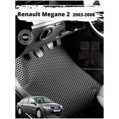 Ева Эва Eva Эво Коврик на Рено Меган 2 Автоковрики Подарок Мужчине