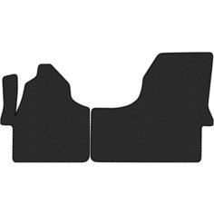 Коврики в салон ЭВА Allmone для Volkswagen Crafter 2011 - 2016, черные, 2шт. / Фольксваген Крафтер