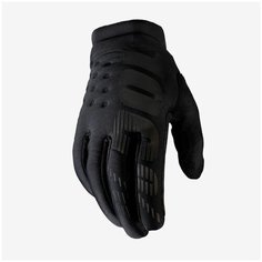 Перчатки для мотокросса, эндуро, 100% Brisker, размер S, черные.