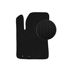 Водительский EVA коврик для Mazda CX-5 1 2011-2017/Мазда ЦИкс 5 2011-2017 черный с черной окантовкой Все Коврики