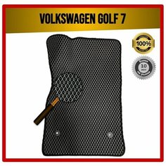 Водительский EVA ЭВА коврик на Volkswagen GOLF 7 2012-2020