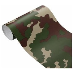 SunGrass / Пленка самоклеящаяся камуфляжная 152х30 см / Виниловая автомобильная самоклеющаяся пленка для авто