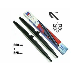 Зимние щетки стеклоочистителя для Volvo S80 I (P23, 184) 1998-2004 комплект зимних щеток 2 шт 60+52,5 Double Force