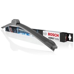 Щетка стеклоочистителя Bosch AeroTwin AR604S, 450мм+600мм, бескаркасная [3397118908]