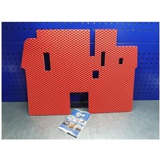 Коврик кабины Т-40 Т25-6702025-В4 EVA красный Альянс