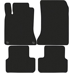 Коврики в салон ЭВА Allmone для Mercedes-Benz B-Class 2 (T246) 2011 - 2018, черные, 4шт. / Мерседес Б Класс 2