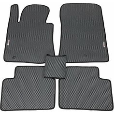 Автомобильные коврики EVA для HYUNDAI I-30 (II) / Хендай i30 / 2011-2017 + 2 логотипа АвтоЕва.рф