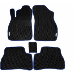 Автомобильные коврики EVA для HYUNDAI ACCENT / Хендай Акцент / 2000 - 2012 г. в. + подпятник + 2 логотипа АвтоЕва.рф