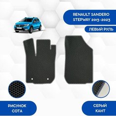 Передние коврики для Renault Sundero Stepway 2013-2023 / Авто / Аксессуары / Эва