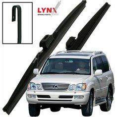 Дворники Lexus LX470 (2) J100 Лексус ЛХ470 2-й рест. 2005 2006 2007 Щетки стеклоочистителя зимние LYNXauto 600мм-530мм к-т 2шт.