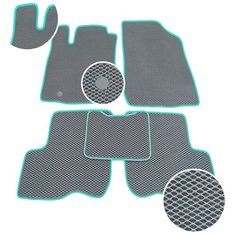 Автомобильные коврики EVA/ЕВА в салон для Haval Dargo 2022-2022/Хавал Дарго Kovrulkin