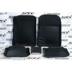 Новинка! Коврики Ева с Пресс Бортами на KIA RIO IV, ПРЕМИУМ_3D, черный SPC