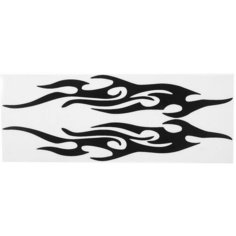 Наклейка на авто, 40 х 15 см, набор 2 шт Noname