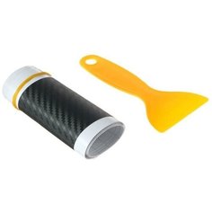 Пленка защитная на бампер авто, карбон, 104 х 7,5 см Noname