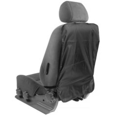 Защитная накидка на переднее сиденье, 64 х 46 см, оксфорд, черный Noname