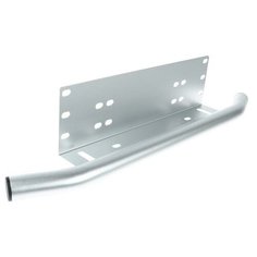 Рамка крепления номера с защитой бампера, парковочный отбойник, хром No Brand