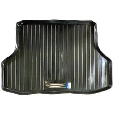 Коврик в багажник для Chevrolet Lacetti (2004-) / Gentra SD седан(2013-) (STR) с бортом пластик Atoll Group