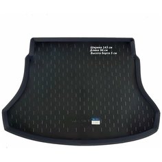 Коврик в багажник для Hyundai Solaris SD седан (2017- Н. В.) (CLT) с бортом пластик Нет бренда