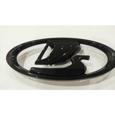 Эмблема решетки радиатора "Ладья" (черный лак) для а/м Lada Vesta, Xray, Granta FL, Niva Urban, Niva Travel Тольятти