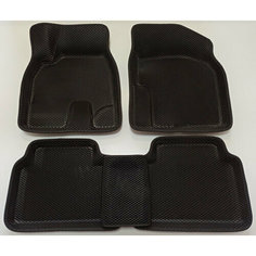 Коврики в салон 3D EVA Vortex Tingo черный BORATEX (BRTX-20043)