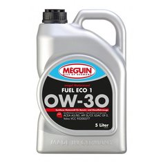 HC-синтетическое моторное масло Meguin Megol Motorenoel Fuel Eco 1 0W-30, 5 л