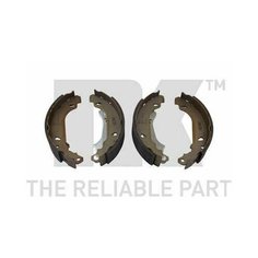 Колодки торм. бар. renault logan/clio (180x42) торм. система bendix НК