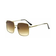 Солнцезащитные очки Tropical ZELDA, коричневый, золотой