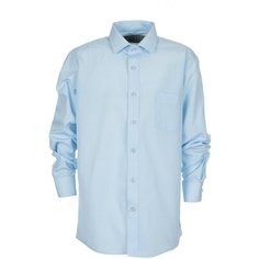 Школьная рубашка Tsarevich, размер 152-158, голубой