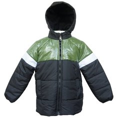 Куртка MIDIMOD GOLD, размер 110-116, черный, зеленый