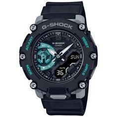 Наручные часы CASIO G-Shock 63330, черный, голубой