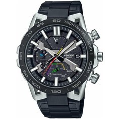 Наручные часы CASIO EQB-2000DC-1A, черный, серебряный