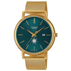 Наручные часы CASIO Collection, золотой, зеленый