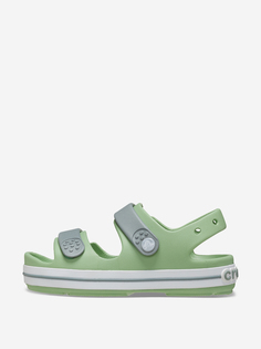 Сандалии детские Crocs Crocband Cruiser Sandal K, Зеленый